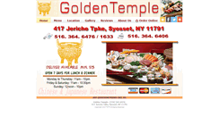 Desktop Screenshot of goldentempleny.com